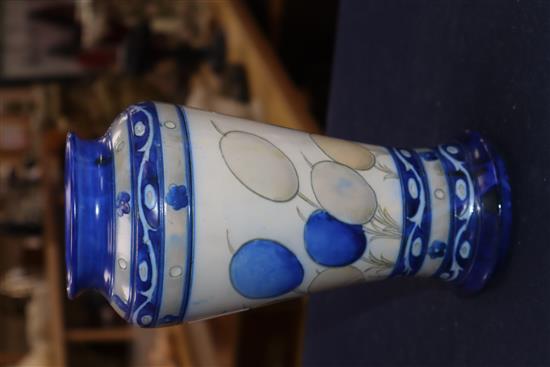 A Moorcroft Honesty pattern vase height 23cm